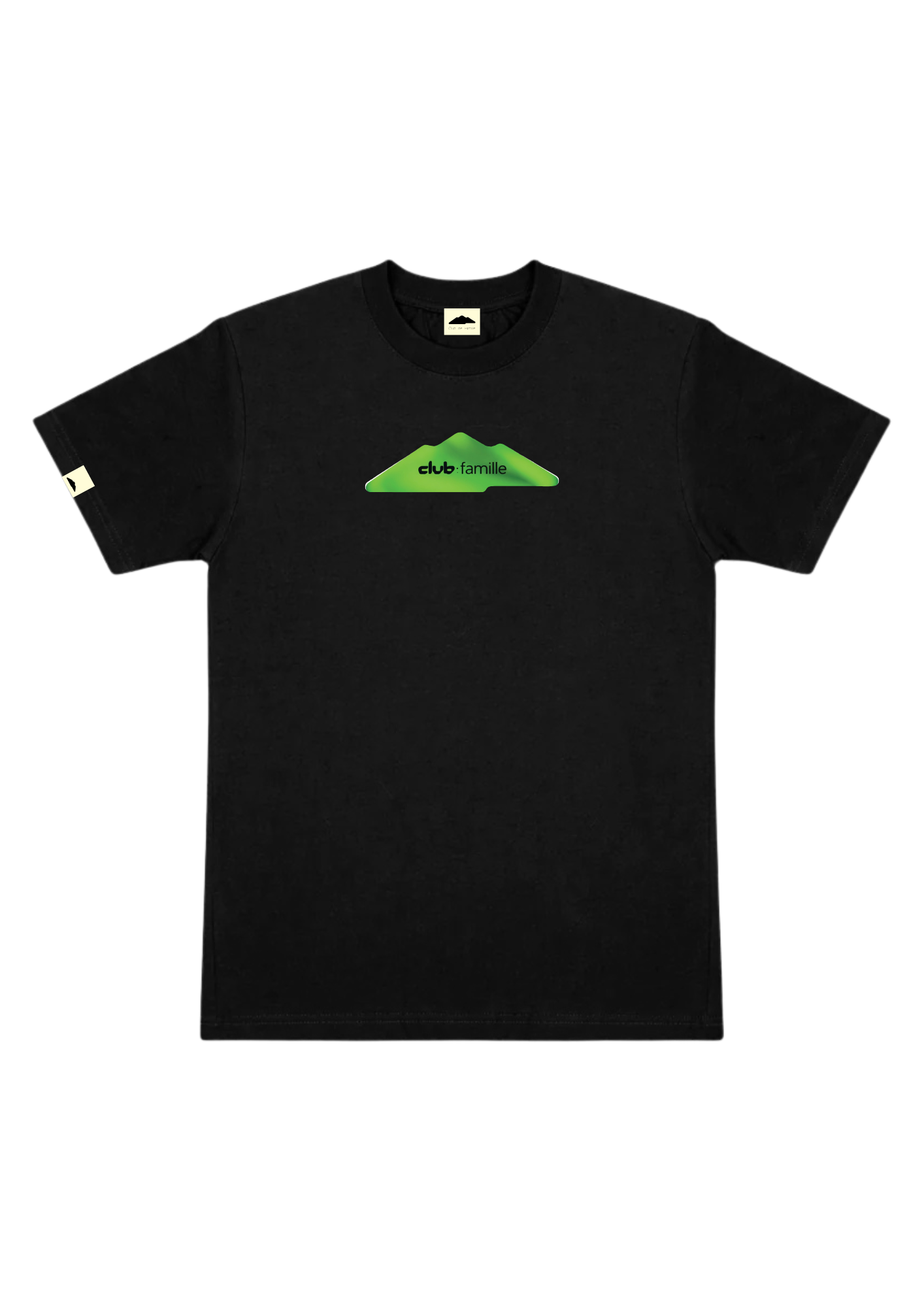 CAMISETA GRADIENT LOGO PRETA