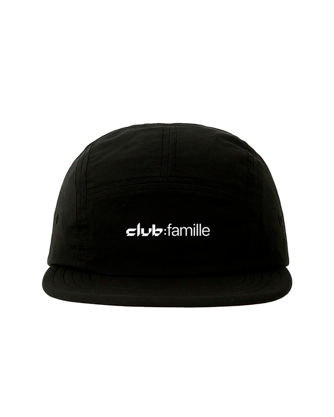 BONÉ FIVE PANEL CLUB:FAMILLE PRETO