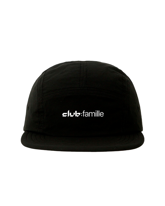 BONÉ FIVE PANEL CLUB:FAMILLE PRETO